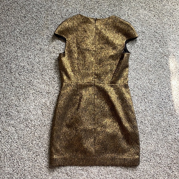 SOLD | Sparkly DVF Hadlie Two Mini Dress sz 12 - Picture 5 of 5